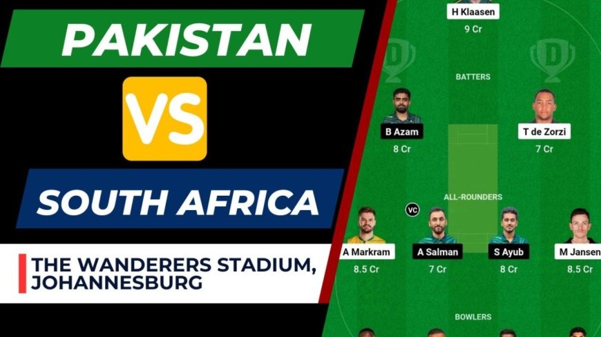 Image for SA vs PAK 3rd ODI Dream11 Prediction, Grand League Team, Probable Playing11s and More