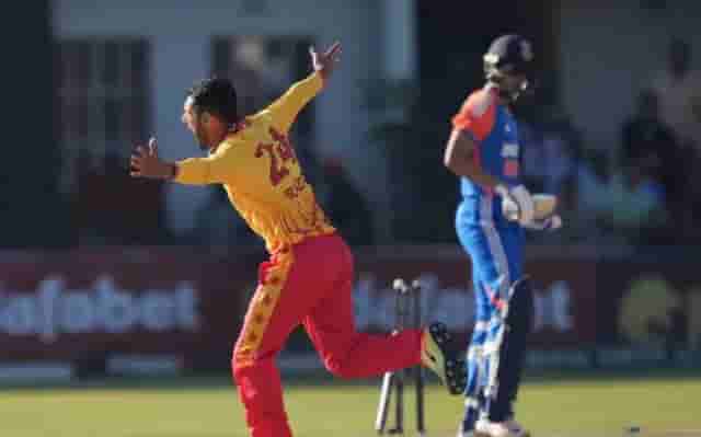 Image for IND vs ZIM: Raza Stars as Zimbabwe Upset India In 1st T20I by 13 Runs