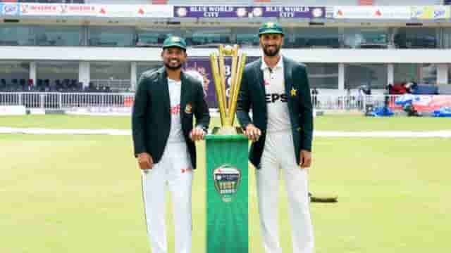 Image for PAK vs BAN 1st Test: When and Where to Watch PAK vs BAN? Streaming and Broadcasting details