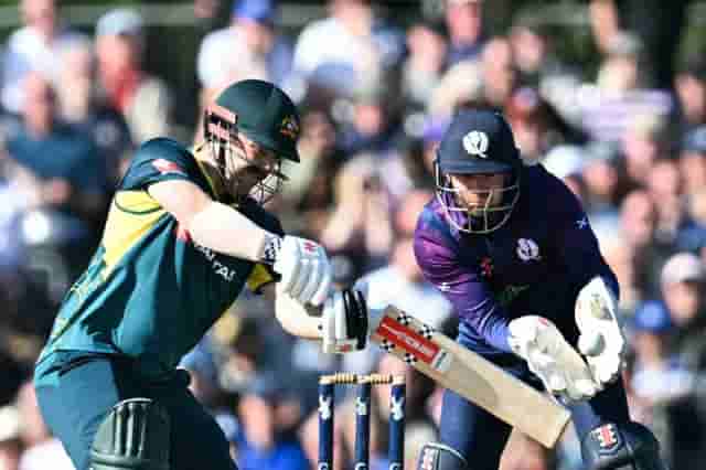 Image for AUS vs SCO T20I: Head Destroys Scotland with a 25-ball 80