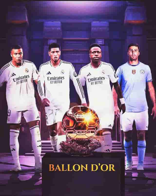 Image for Ballon d'Or Award-Ceremony: When and Where to watch the event in India? Vini jr or Rodri, who will win the award?