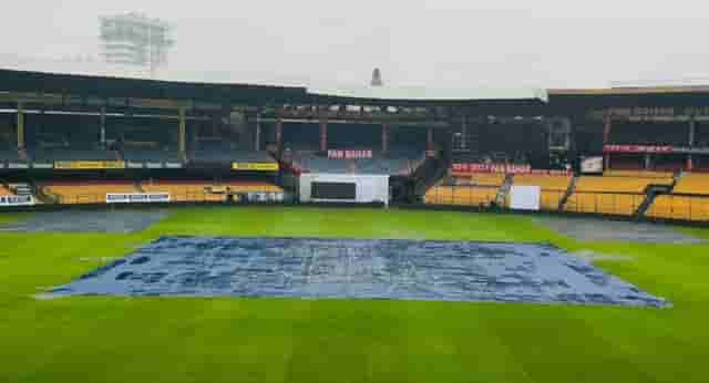 Image for IND vs NZ Day 3 Weather Forecast, Rain Prediction, and Pitch Report of M. Chinnaswamy Stadium