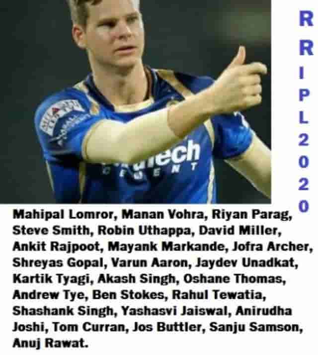 Image for DREAM11 IPL 2020 : Team Rajasthan Royals (RR) Analysis : Strengths, Weaknesses, Prediction