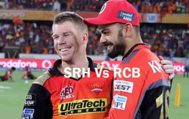 Image for SRH Vs RCB Head to Head: IPL Stats