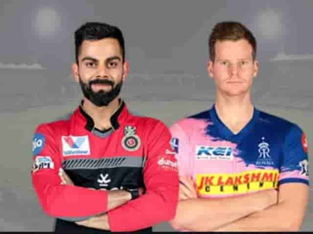 Image for RCB Vs RR DREAM11 Team Prediction: Royal Challengers Bangalore Vs  Rajasthan Royals , Fantasy Cricket Tips & Playing XI Prediction Updates For IPL Match ? October-03 Saturday 3:30 PM IST