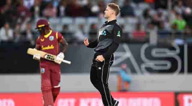 Image for New Zealand vs West Indies 1st T20I: Neesham?s 48 unbeaten outplayed Pollard?s 75 blitz