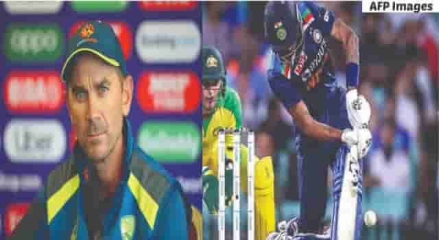 Image for Justin Langer heaped praises on Hardik Pandya, comparing him with MS