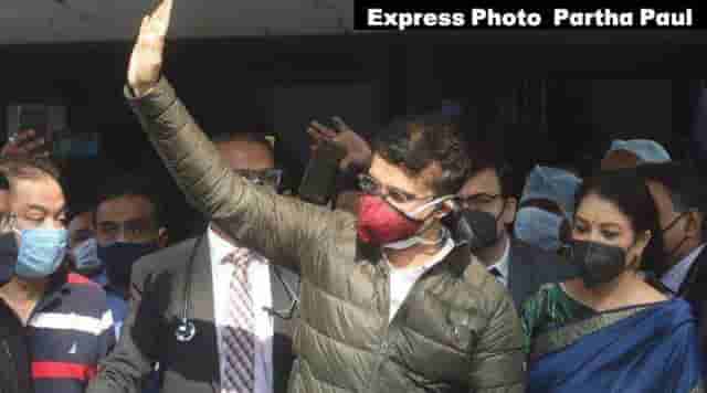 Image for BCCI President Sourav Ganguly says he is ?absolutely fine? after discharge from the hospital