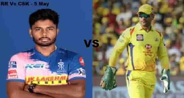 Image for IPL 2021 Match on 5 May: RR vs CSK Live Match preview, Playing 11 and all you need to know