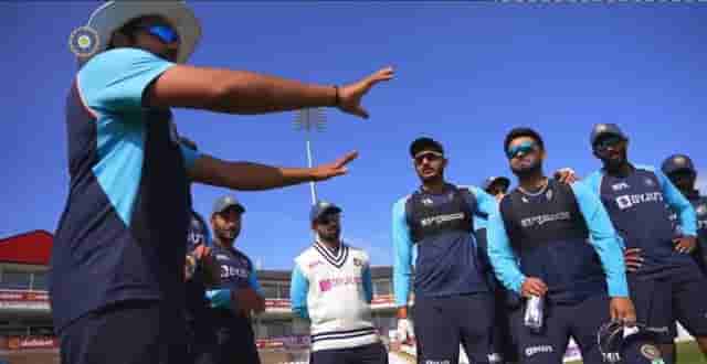 Image for Team India Enjoying in England - A fun drill courtesy from Rohit Sharma