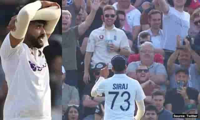 Image for ENGvsIND: England fans threw balls at Mohammad Siraj on day one of the third test