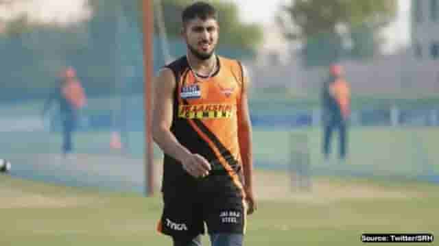 Image for Vivo IPL 2021: Umran Malik roped in by Sunrisers Hyderabad (SRH) as Natarajan?s replacement