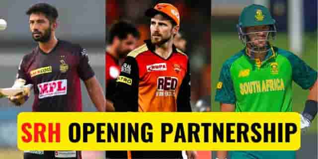 Image for IPL 2022: Top 3 Possible Opening Partnerships for Sunrisers Hyderabad