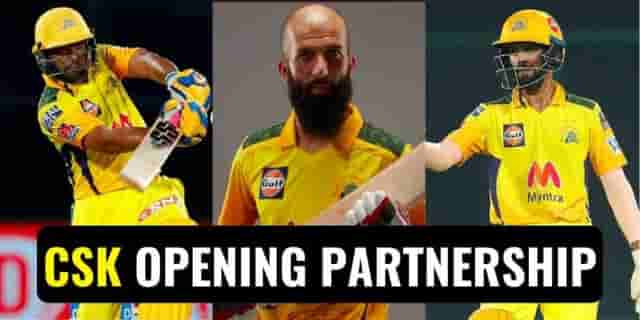 Image for IPL 2022: Top 3 Possible Opening Partnerships for Chennai Super Kings