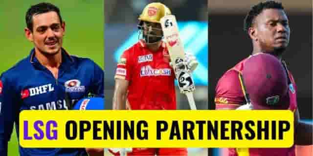 Image for IPL 2022: Top 3 Possible Opening Partnerships for Lucknow Super Giants