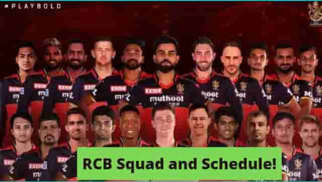 Image for IPL 2022: Royal Challengers Bangalore (RCB) Squad 2022, Playing 11, Schedule.&nbsp;