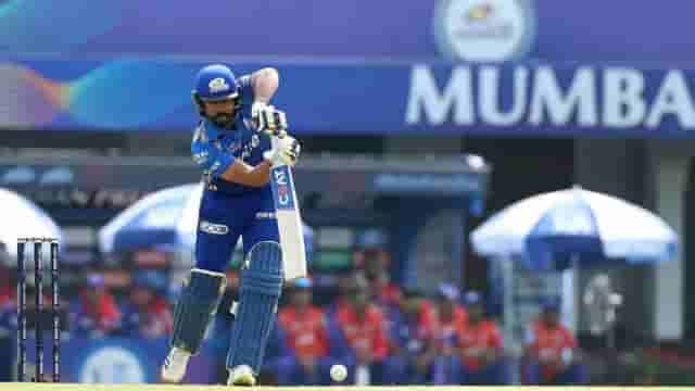 Image for Rohit Sharma needs to provide quick start to MI in RCB vs MI match tonight: Aakash Chopra