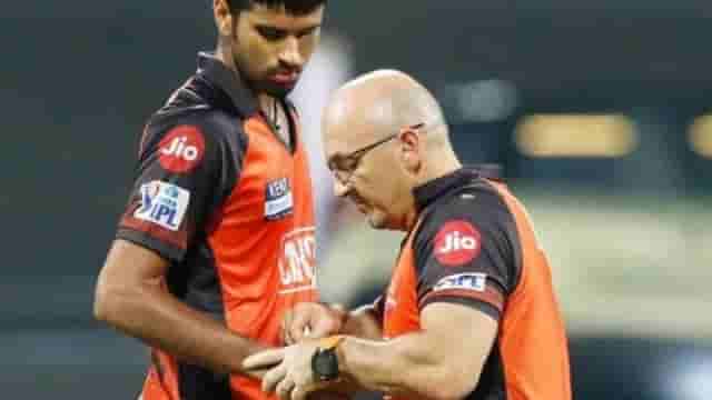 Image for Washington Sundar once again injured, coach Tom Moody provides updates