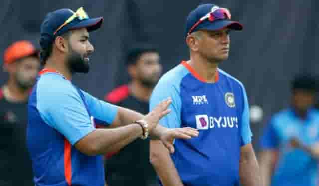 Image for Rishabh Pant is an integral part of our plan in next few months, says Rahul Dravid