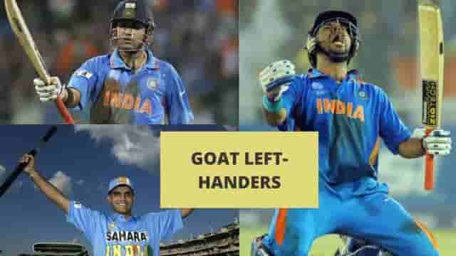 Image for Left-Hand Batters: Top 5 Best Left-Handers to Ever Play for the Indian Cricket Team. ?