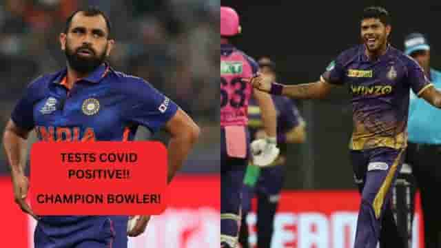 Image for Mohammed Shami: Indian Pacer Tests Covid Positive. Will Miss 3 T20I Series VS Australia. Umesh Named Replacement.?