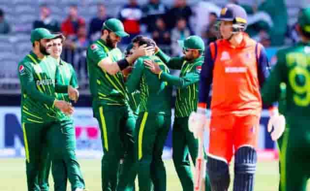 Image for T20 World Cup 2022: Pakistan vs Netherlands Match report - Pakistan register their first win of the tournament