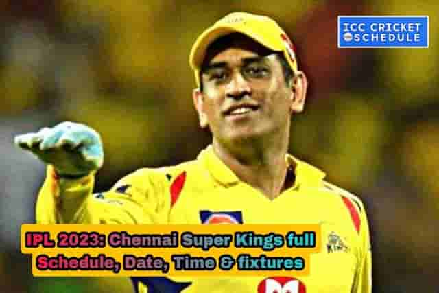 Image for Chennai Super Kings IPL 2023 Full Schedule, Squad Timetable, Date, and Fixtures: Everything we know about CSK's IPL 2023 Schedule