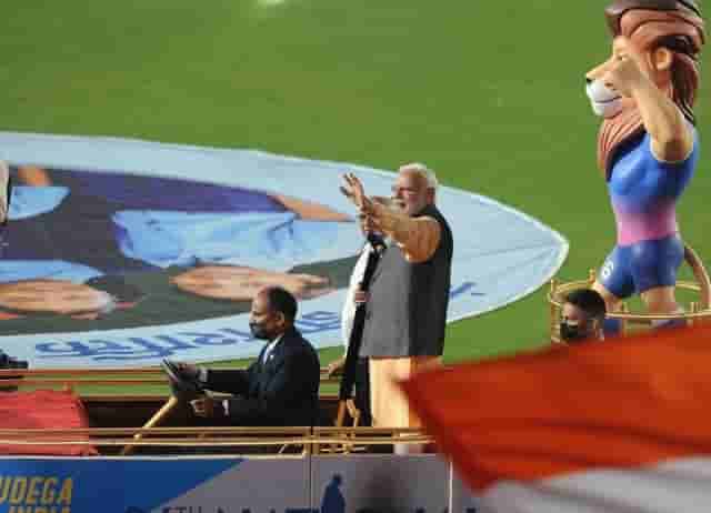 Image for PM Narendra Modi likely to spin the coin tomorrow at the toss of the IND vs AUS 4th Test