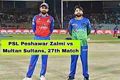 Image for PSL 2023, Peshawar Zalmi vs Multan Sultans, 27th Match Review