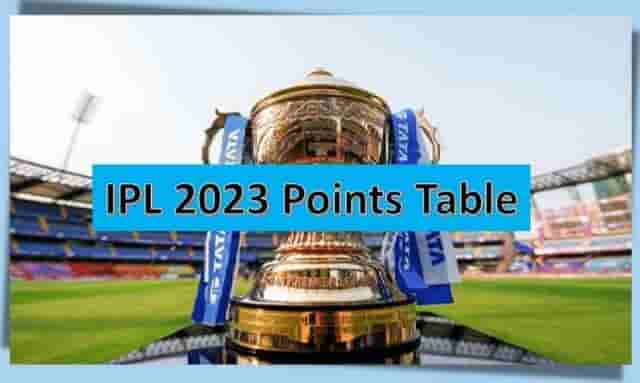 Image for IPL 2023 Points Table, Standing, Qualified Teams