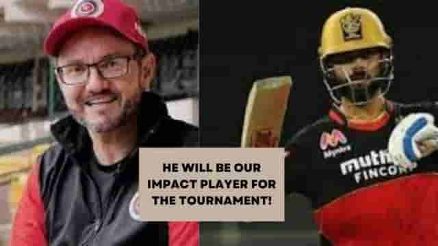 Image for TATA IPL 2023: Mike Hesson?s Best View on Impact Player Rule. Impact Players for RCB.?