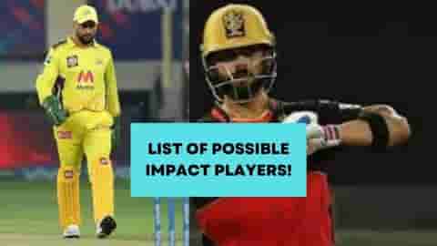 Image for TATA IPL 2023: List of Possible?Impact Player Per Team in the TATA IPL 2023.?