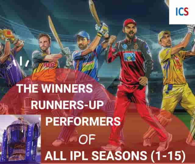 Image for IPL2023: The winners, Runners-up, and Standout Performers of All IPL Seasons (1-15)