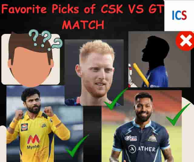 Image for IPL 2023: Most Favourite Picks of CSK vs GT Match