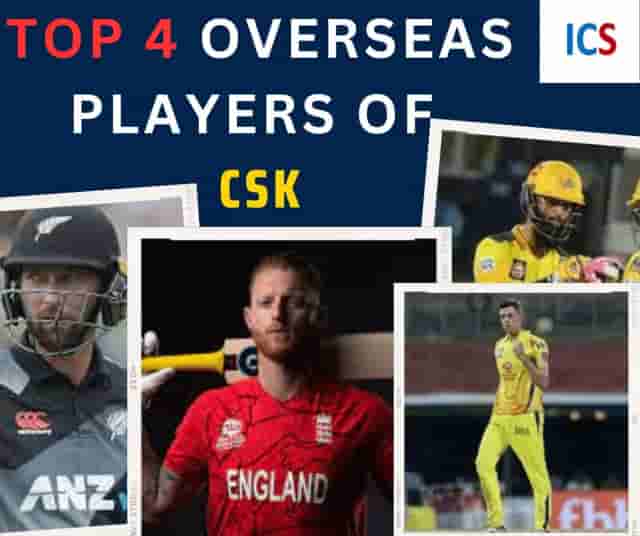 Image for IPL 2023: Top 4 Overseas Players of CSK