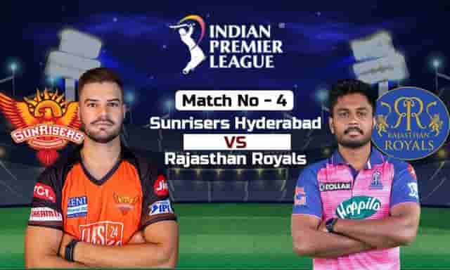 Image for IPL 2023 Today Match Prediction, SRH vs RR Dream11 Prediction, Fantasy Team, Playing11, Pitch Report, Live Streaming Details