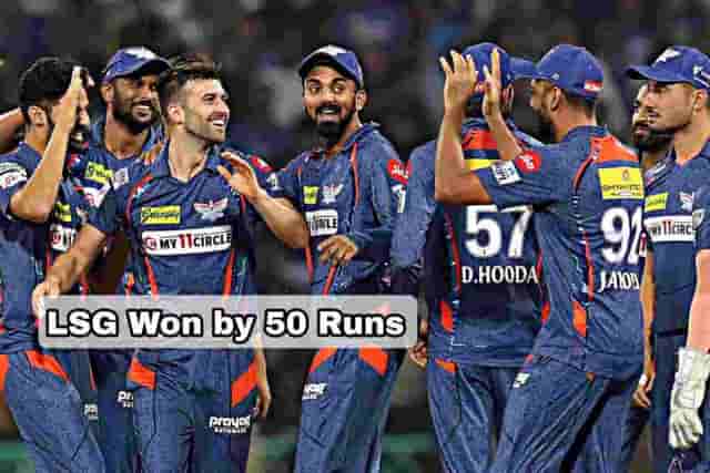 Image for IPL 2023: LSG beat DC by 50 runs, Mark Wood Takes Five-Wicket Hall | Match review PBKS vs KKR