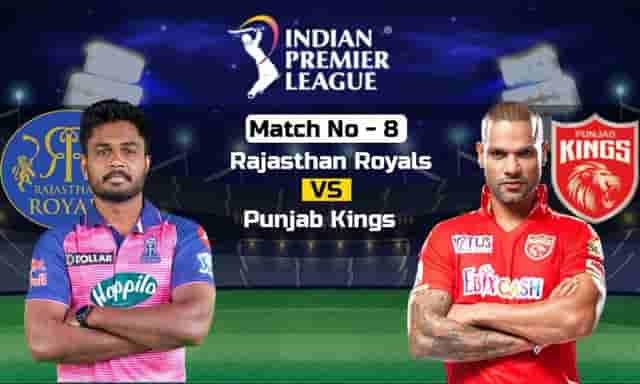 Image for IPL 2023: Rajasthan Royals vs Punjab Kings, 8th Match IPL 2023