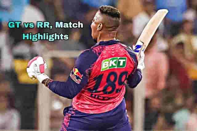 Image for GT vs RR, Match Highlights: In a thrilling match, Rajasthan defeated Gujarat by three wickets | Updated Points Table after GT vs RR