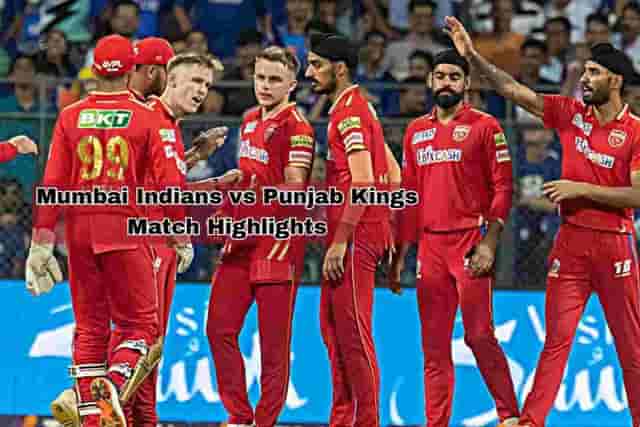 Image for MI vs PBKS: In a high-scoring encounter, Punjab Kings beat Mumbai Indians by 13 runs | Updated Points Table IPL 2023