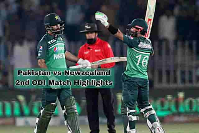 Image for PAK vs NZ 2nd ODI Highlights: Fakhar Zaman's outstanding 180 helped Pakistan defeat New Zealand by seven wickets