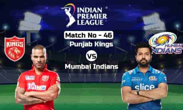 Image for IPL 2023 PBKS vs MI: Mumbai Indians vs Punjab Kings | Live Score, Result | News and updates | IPL 2023 Match No 46