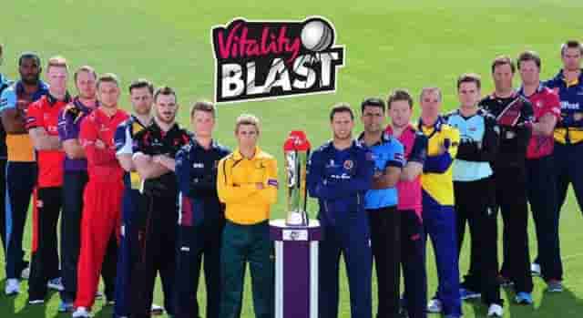 Image for T20 Blast 2023 Schedule, Venue, Squad, Teams | Vitality T20 Blast 2023 Time Table, Live Streaming Details