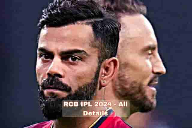 Image for RCB IPL 2024 Squad, Players list, Captain, Coach, Retention, Released List Royal Challengers Bangalore Team Squads IPL 2024