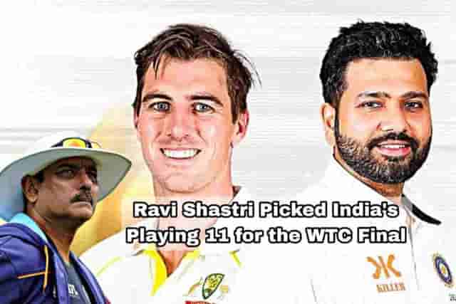 Image for WTC Final: Ravi Shastri Picked India's playing 11 for the World Test Championship 2021-23 Final