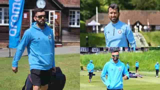 Image for ICC WTC Final: Virat, Pujara undergoes training in London for WTC Final, Rohit Sharma to join on Tuesday