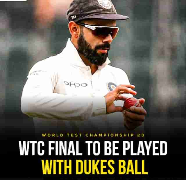 Image for ICC Confirms WTC Final IND vs AUS Will be Played By Dukes Balls | WTC 2023 Final