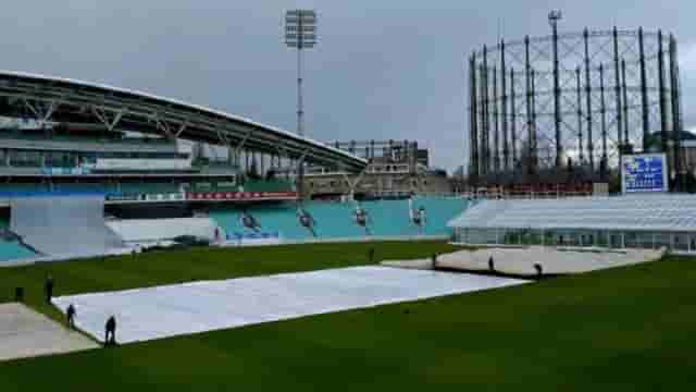 Image for IND vs AUS Day 4 Weather Forecast and Pitch Report of The Oval, England | Will Rain Play Spoiler?