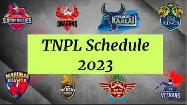 Image for TNPL 2023 Schedule: Full Squads, Fixtures, Match Timings, and Venues for Tamil Nadu Premier League 2023