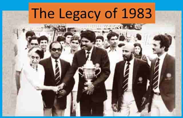 Image for The Legacy of 1983: How India's World Cup Win Shaped Cricket in the Country